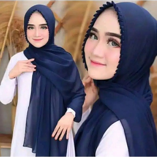 Pashmina Lipit Tali Instan KCB pasmina instant Tali grosir Hijab jogja | TOSERBA