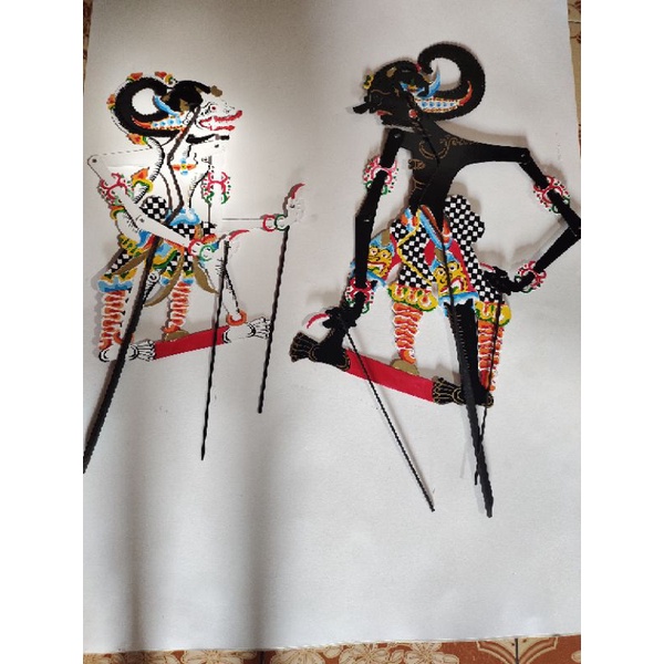 wayang kertas Bima anoman