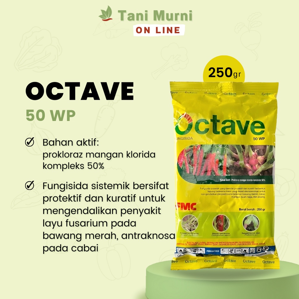 Fungisida Octave 50 WP 250 Gram