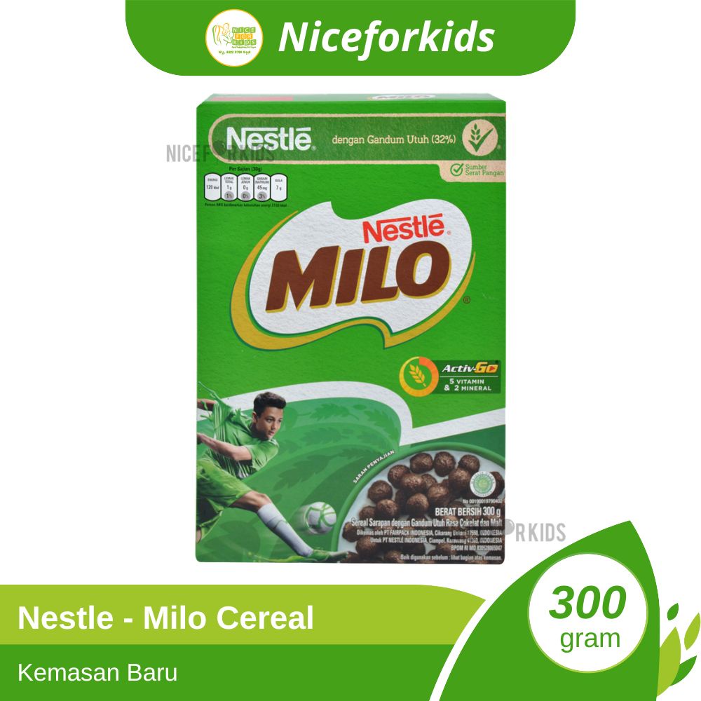 Nestle Sereal Kemasan Box Honey Stars 300gr / Koko Krunch 300gr / Milo 300gr