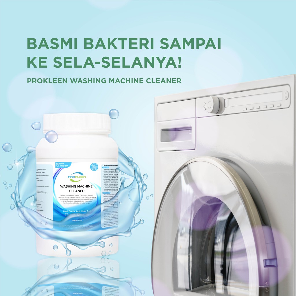 PROKLEEN Pembersih Mesin Cuci Washing Machine Cleaner Premium 500grm