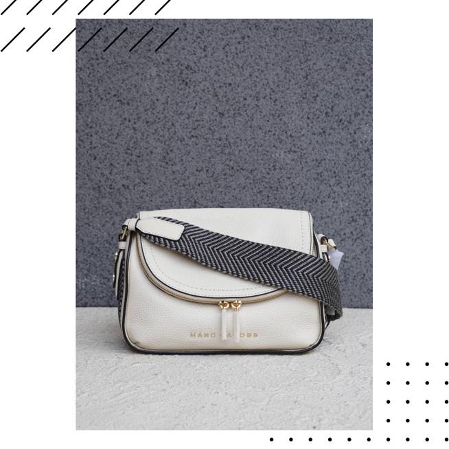 Marc Jacobs The Groove Mini Messenger Marshmellow