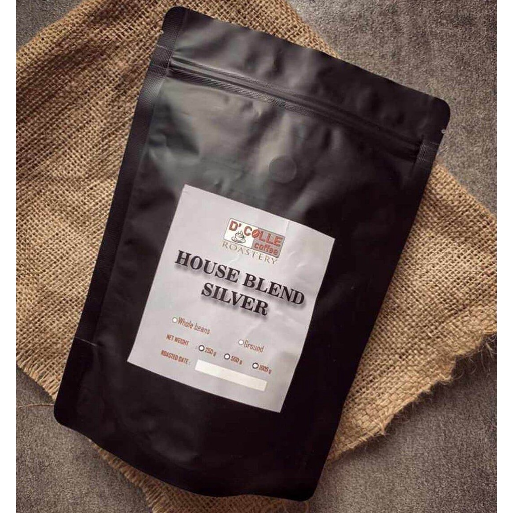 

kopi blend silver 250 gram campuran arabika dan robusta 30:70 premium coffee