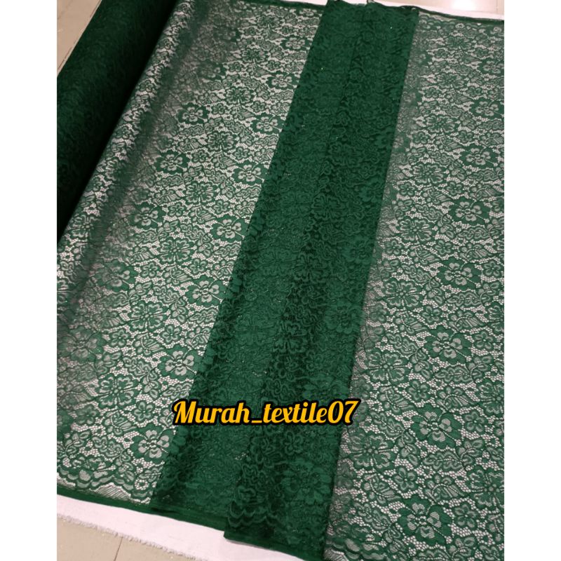 Kain Brokat Cornelly  Non Glitter harga per 0,5 m