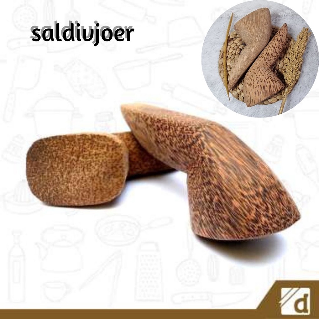 Ulek-Ulek Kayu Glugu Besar / Ulekan kayu kelapa / Ulekan Kayu Kelapa BESAR / Ulegan Kayu Kelapa BESA