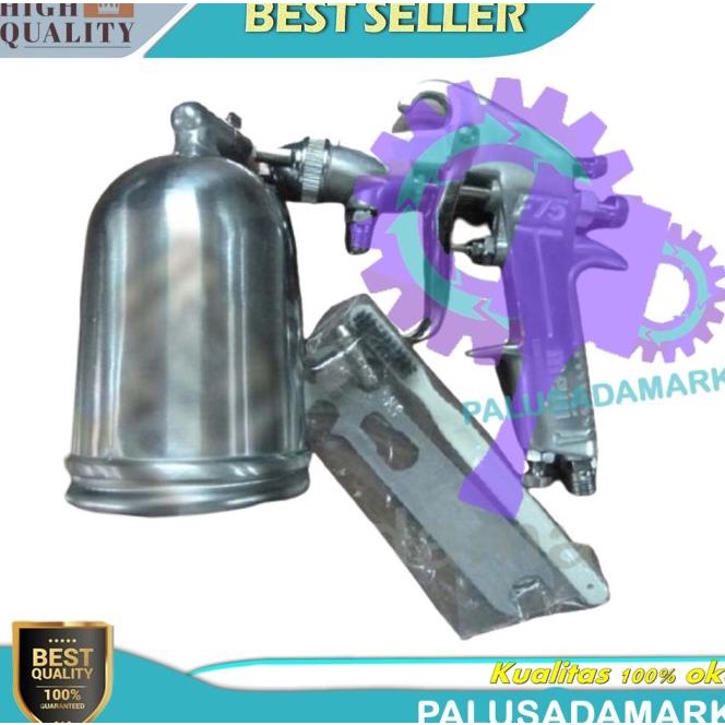 Spray Gun Meiji Tipe F75 Tabung Atas/Bawah