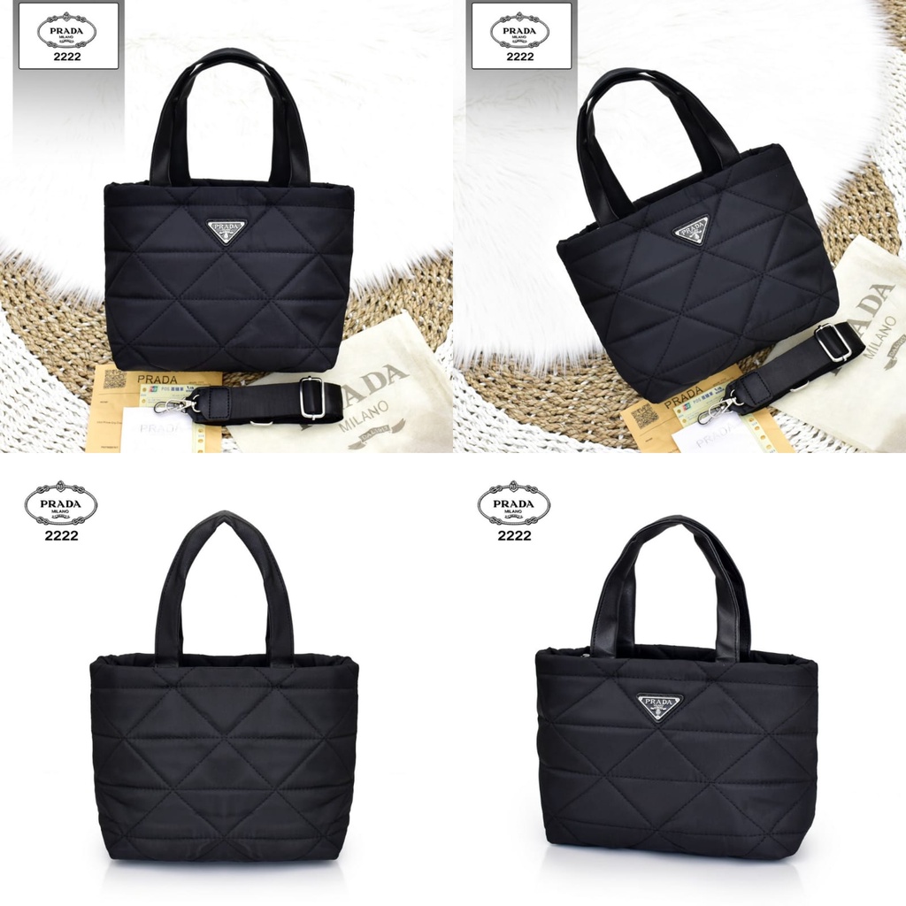 TAS WANITA BATAM IMPORT PRADA MINI BAG 2222 KWALITAS SEMI PREMIUM