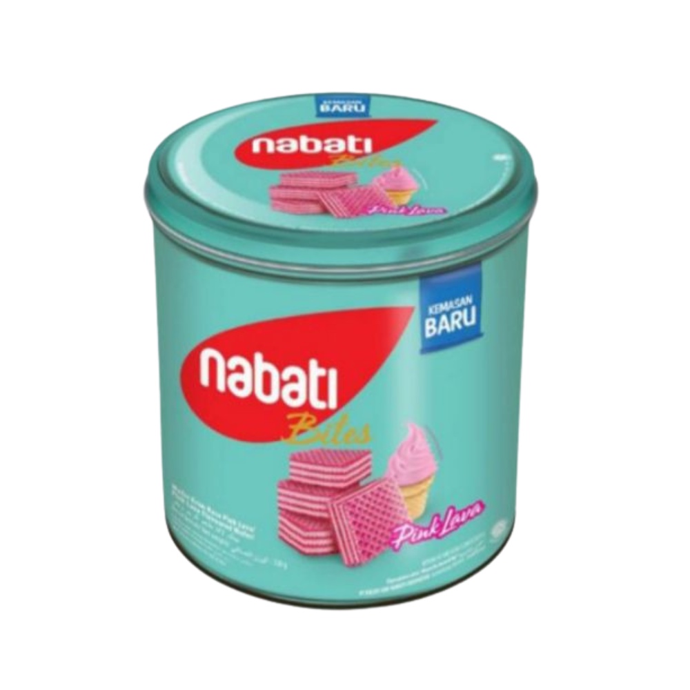 

Wafer Nabati Pink Lava Kaleng