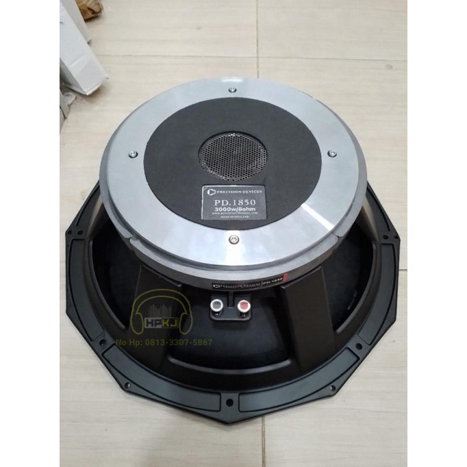 SPEAKER PRECISION DEVICES PD 1850+ speaker subwoofer PD1850 plus 18in .