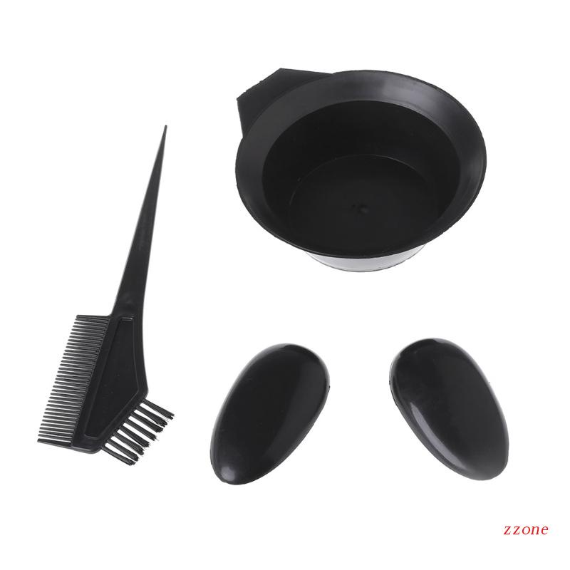 Zzz Salon Barber Pewarna Rambut Pewarna Mangkuk Sisir Pewarna Color Brush Tint Tool Kit Set