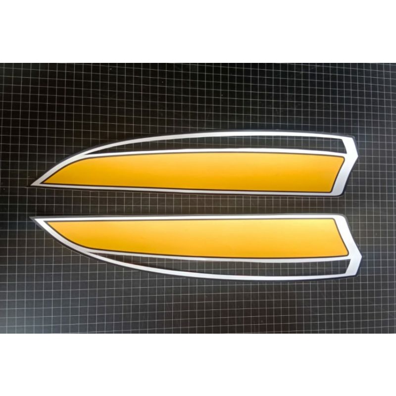 striping tengki honda cb 125s polet tengki honda cb 125 125s 125se versi brazil