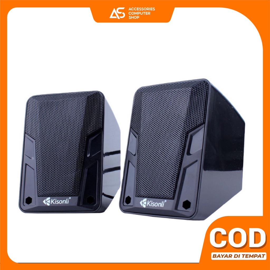 Gaming Speaker  Laptop / Komputer Multimedia Dual Bass With Switch Volume Control - A505