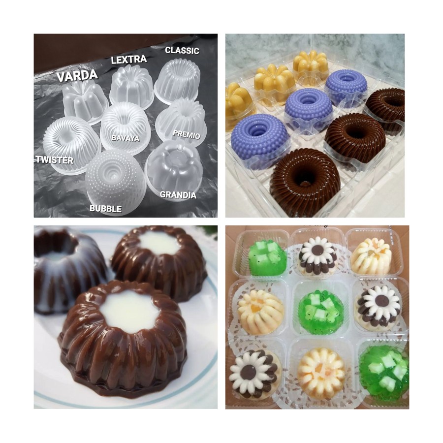 Cetakan Agar Mini Loyang Puding Kecil Bolu Kukus