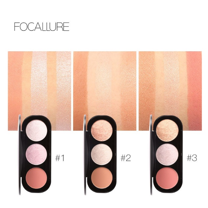 FOCALLURE Blush &amp; Highlighter Palette FA26 | Focallure