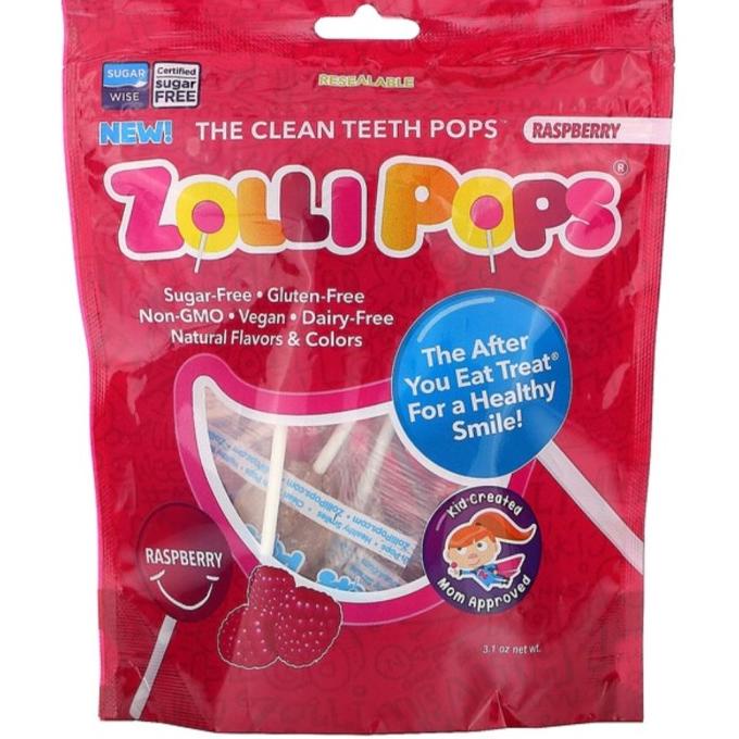 

zollipops the clean teeth pops isi 25 & 15 | permen lollipop HOT SALE