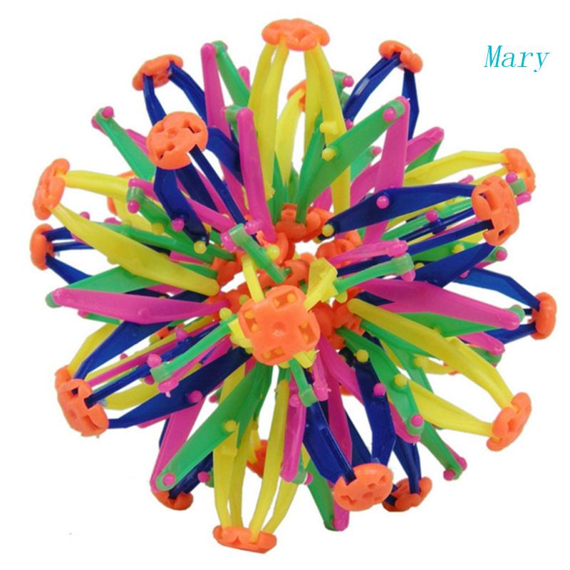 Mary Novelty Expandable Expanding Stress Relief Magic Flower Balls Mainan Untuk Yoga Kecemasan Pernafasan Dalam Untuk Anak-Anak Dewasa