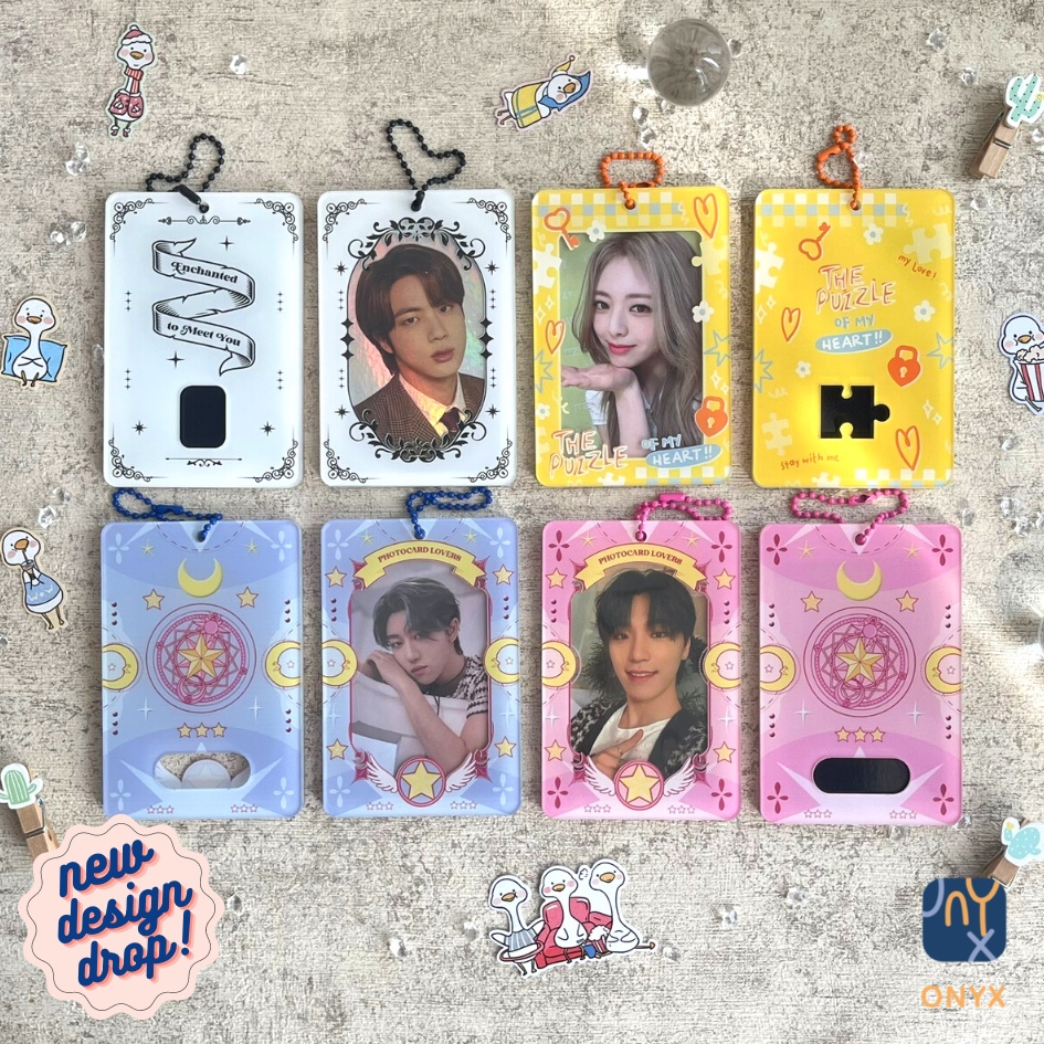 [READY] ACRYLIC PHOTOCARD PC HOLDER / KPOP by Onyx Custom