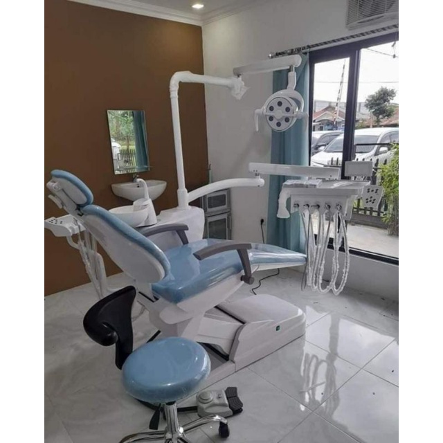 Dental Unit Scaler built in New KJ 917 Full Elektrik Kursi Gigi Baru Teregistrasi AKL / Dental chair