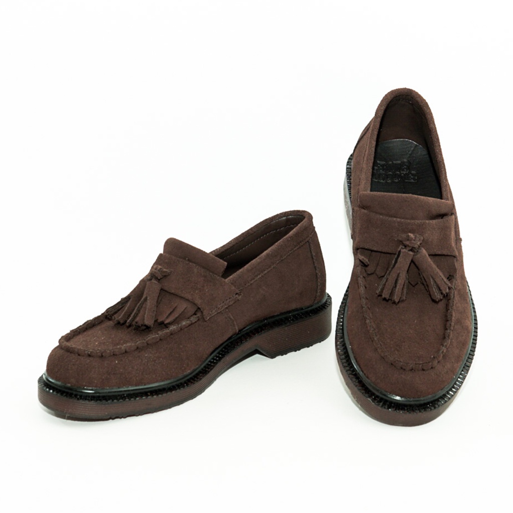 TASSEL LOAFER | FLOODY BLUE | ORTODOC SUEDE BROWN