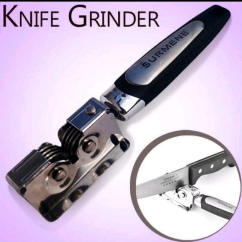 KNIFE GRINDER ALAT PENGASAH PISAU GUNTING SURMENE STAINLESS