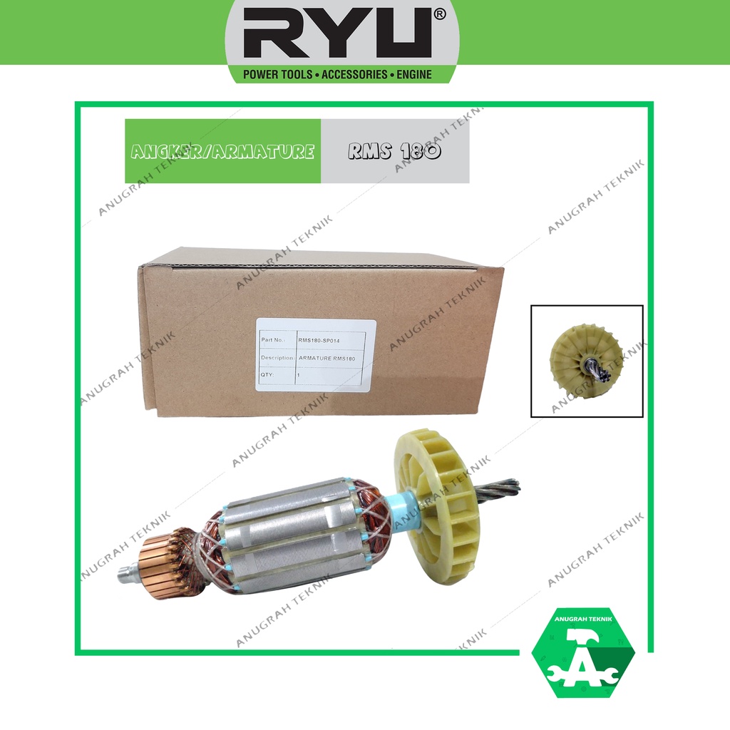 RYU RMS 180 Armature / Angker Miter Saw RYU RMS 180 Original