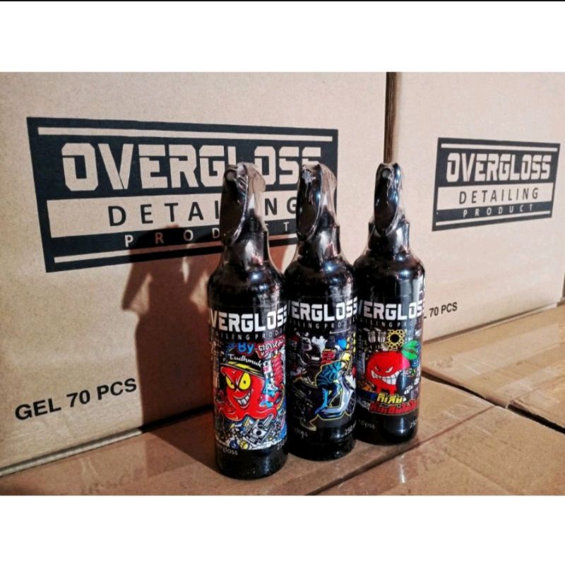 OVERGLOSS PENGKILAP BODY MOTOR MOBIL SILIKON KILAP SPRAY