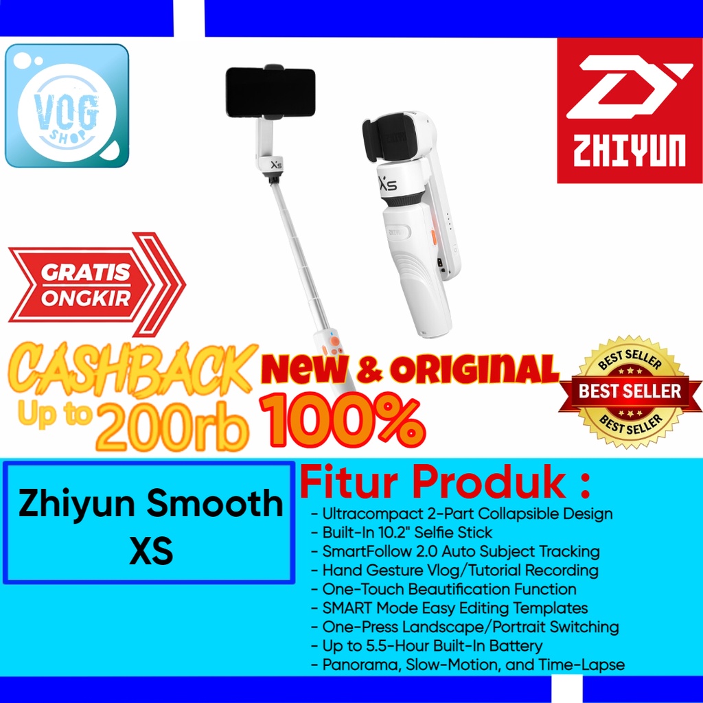 Zhiyun SMOOTH-XS 2-Axis Smartphone Stabilizer Kit
