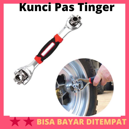 Kunci Pas Tinger Wrench Multifungsi 48 in 1 / Kunci Pas Shock Shok Sok Soket Socket Shocked Ring Ter