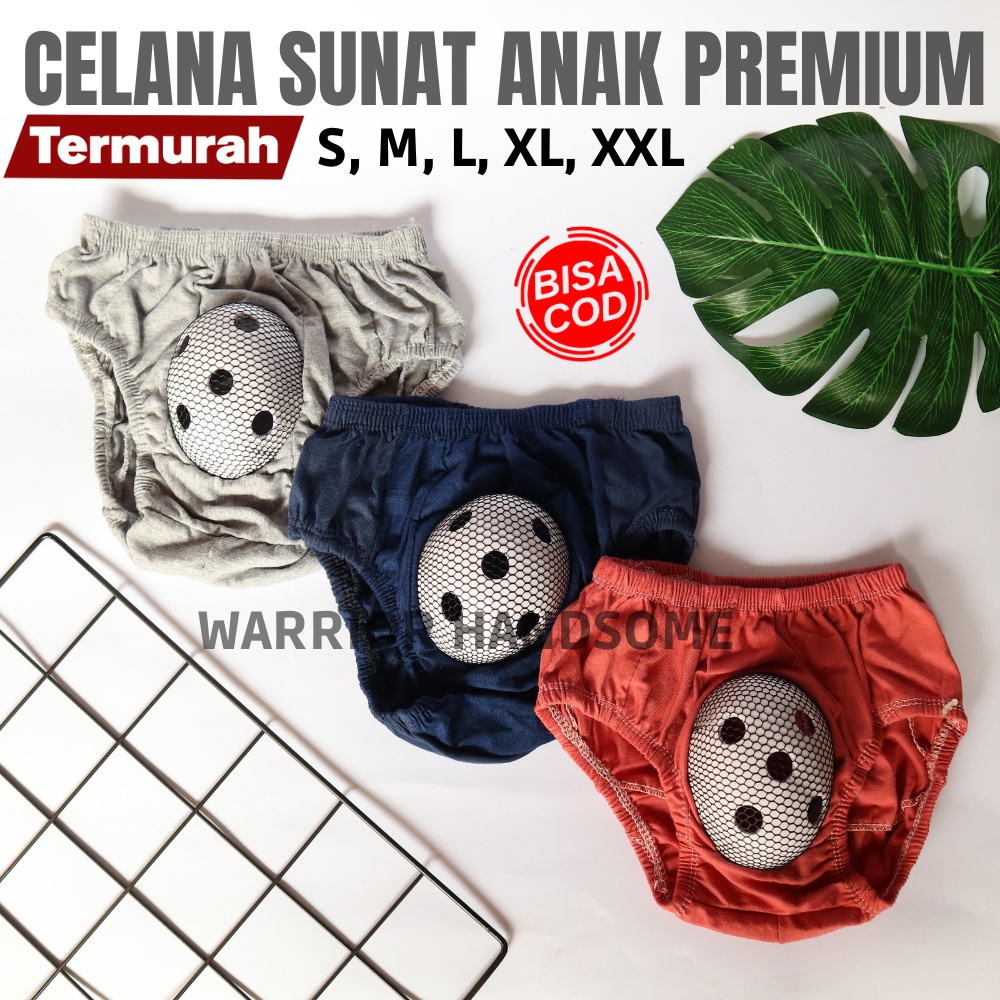 Celana sunat anak laki laki // celana khitan anak laki laki // celana khitanan // celana batok sunat