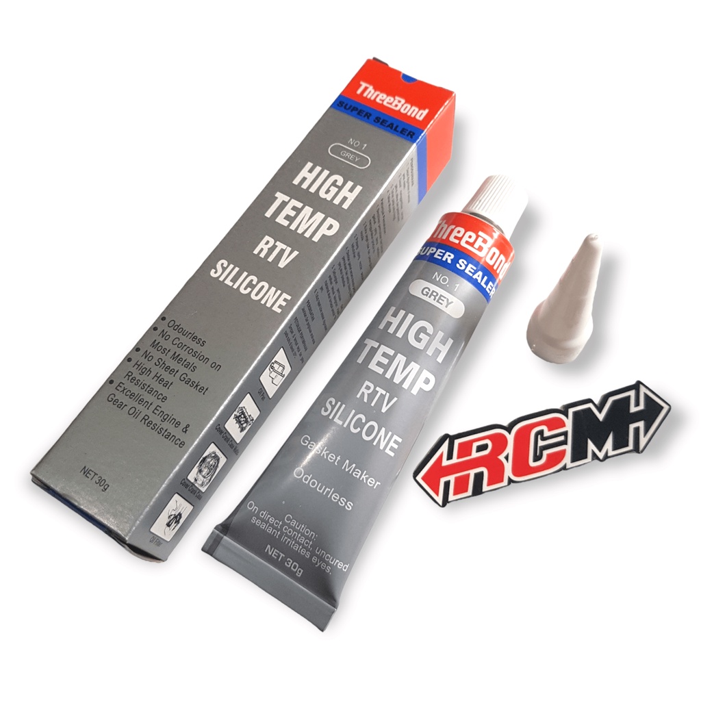 LEM THREEBOND 50GR GASKET PERPAK PAKING THREEBOND 25 50GR 50 GR GRAM SUPER SEALER NO.2 RED NO.1 GREY 30GR 30 GR ORI ORIGINAL THREEBOND ASLI