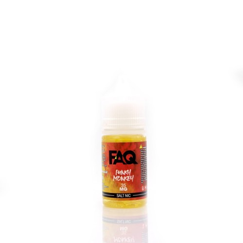 LIQUID FAQ FUNKY MONKEY 30ML 35MG SALT NICOTINE - AUTHEN