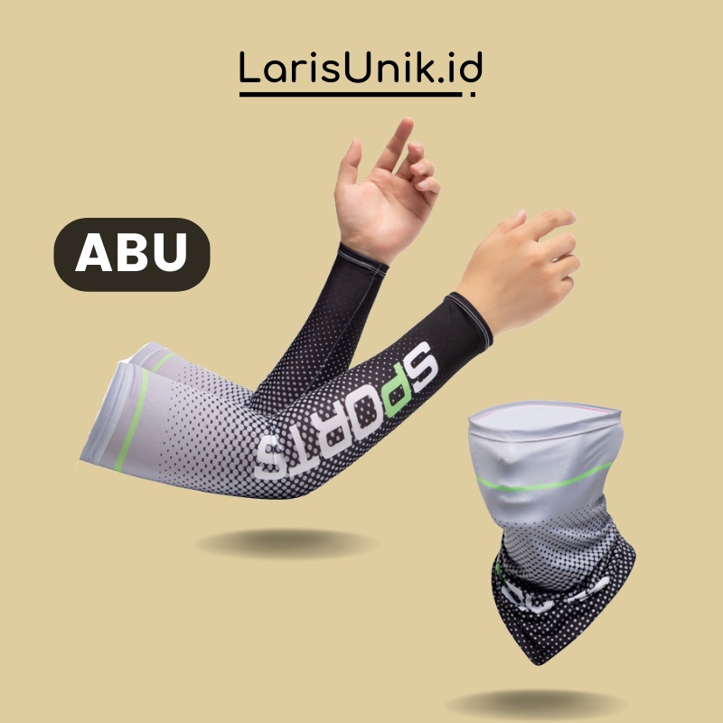 Manset Mangset Sarung Lengan Panjang Jumbo Deker Tangan Aksesoris Olahraga Kiper Futsal Sepak Bola Voly Voli Badminton Sepeda Lari Premium Tebal Adem Bahan Nilon Dekker Decker Tangan Lengan Jumbo Pria Wanita Cewek Cowok Olahraga Arm UV Protection Sleeve