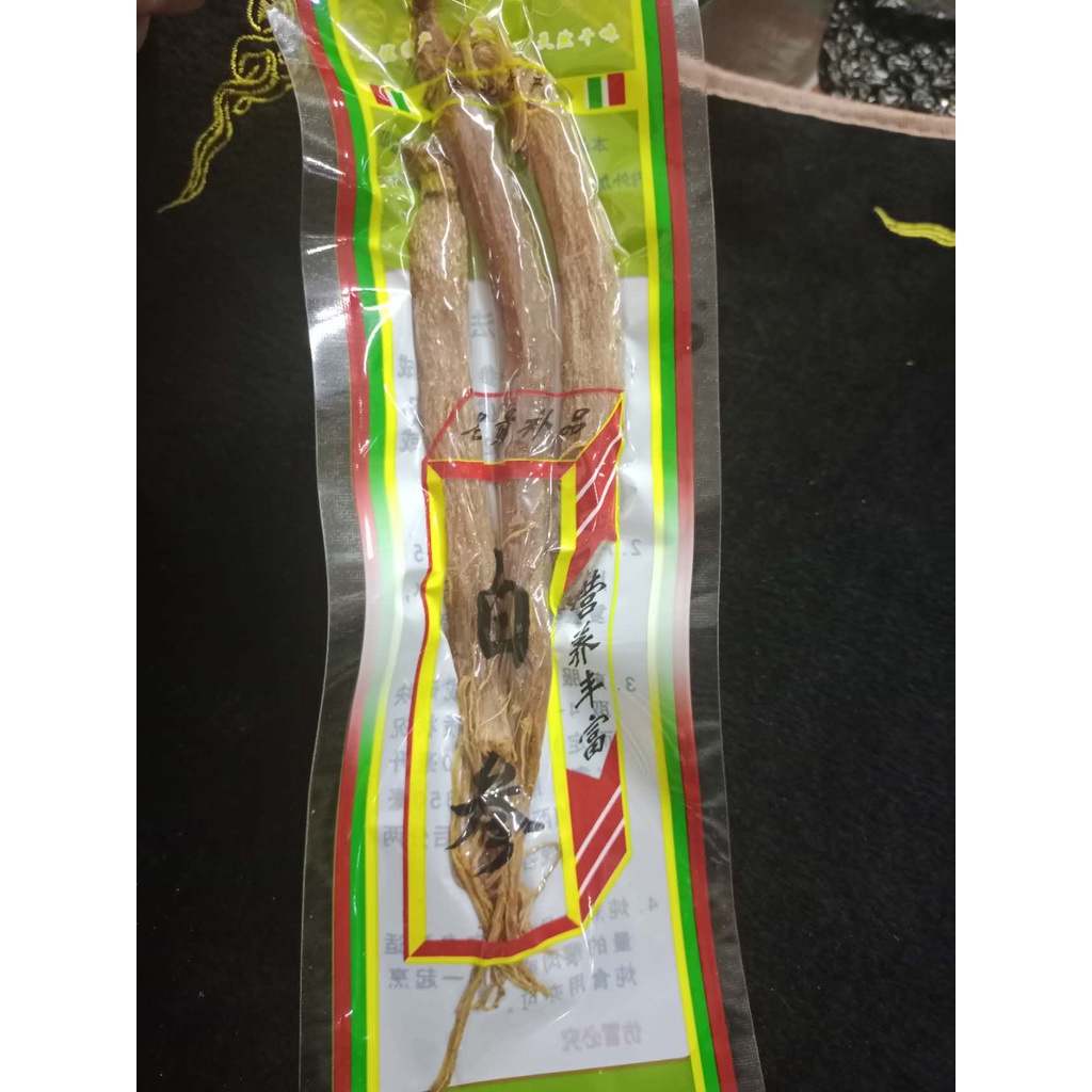 

Korean red ginseng bentuk batang 红参 isi 3 batang