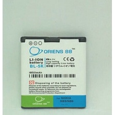 Baterai batre battery Nokia C7 / N85 / N86 / N87 / BL5K / BL 5K double power/IC ORIENS88