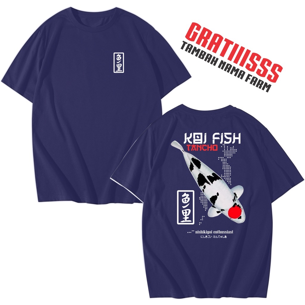 KAOS IKAN KOI SHOWA KOI JEPANG JUMBO KOI JUMBO ALL SIZE S M L XL XXL XXXL XXXXL XXXXXL