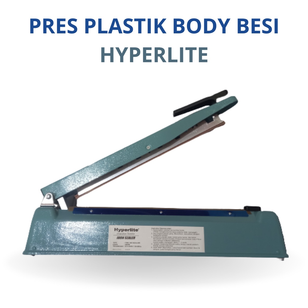 PRES PLASTIK 30 CM IMPULSE SEALER ARASHI BODY BESI 300mm IRON SEALER