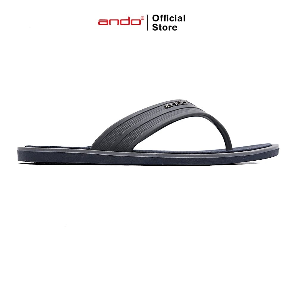 Ando Booster Sandal Jepit Pria Terbaru Distro Premium Nonslip Sendal Cowok Laki Ando Original