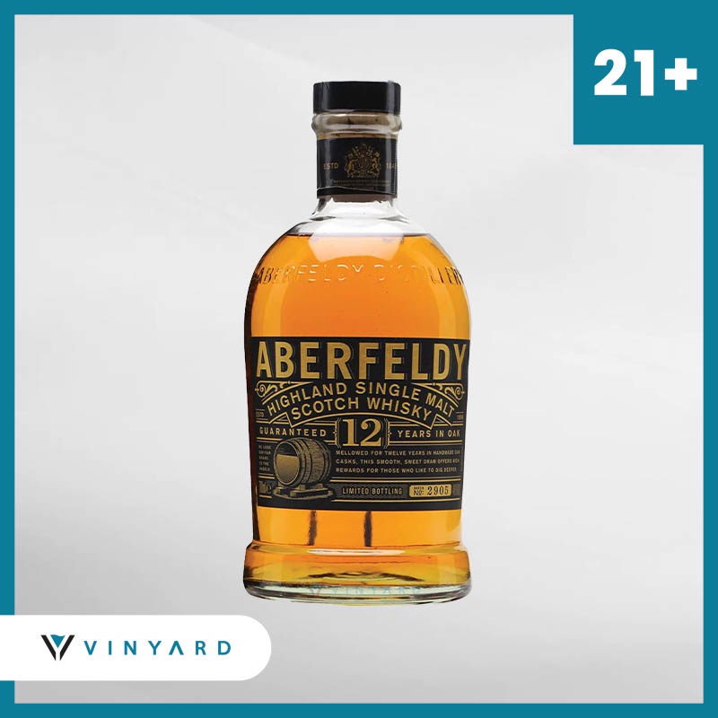 Aberfeldy Single Malt Scotch Whisky 12 Years Old 750ml
