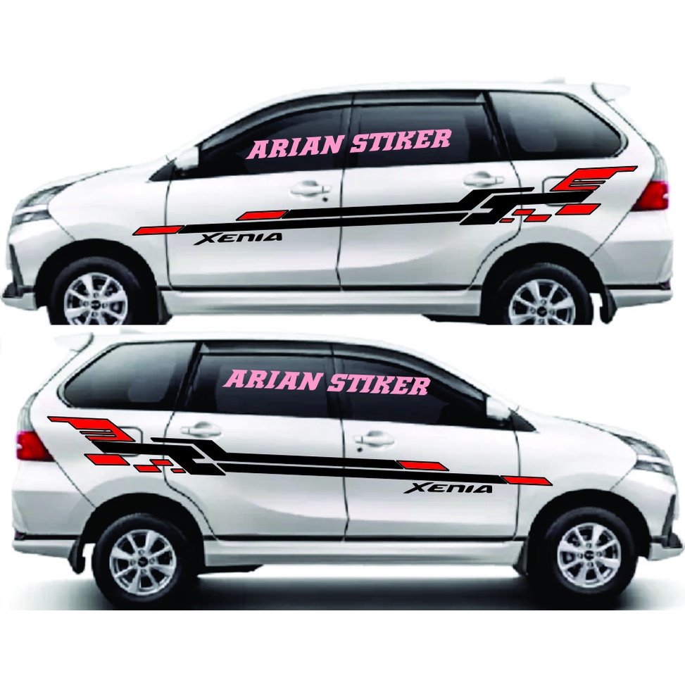 Stiker Striping List Xenia Stiker Stiker Cutting Mobil Daihatsu Xenia Terbaru Stiker Mobil Keren