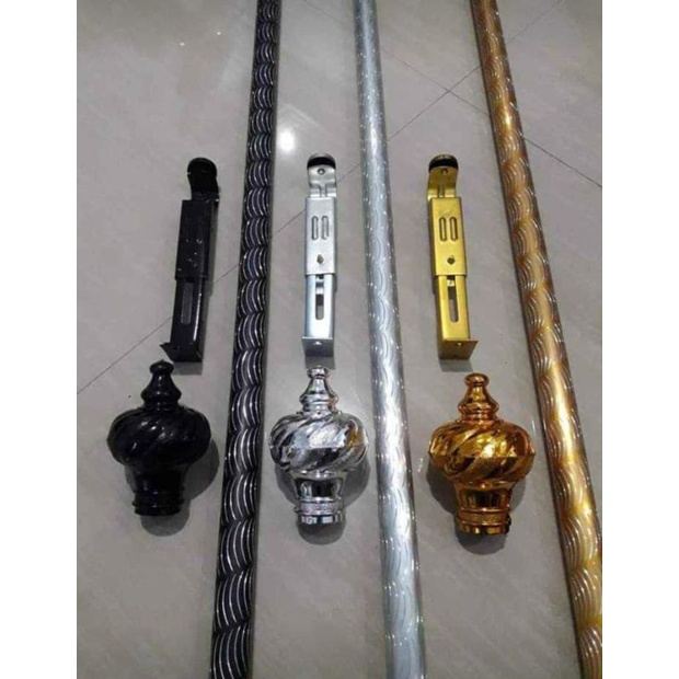 Rel gordyn garis polos