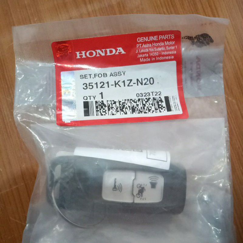 REMOTE KEYLES PCX 160 SET,FOB ASSY 35121-KNZ-N20
