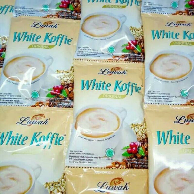 

Luwak White Coffee Renteng 10 Pcs