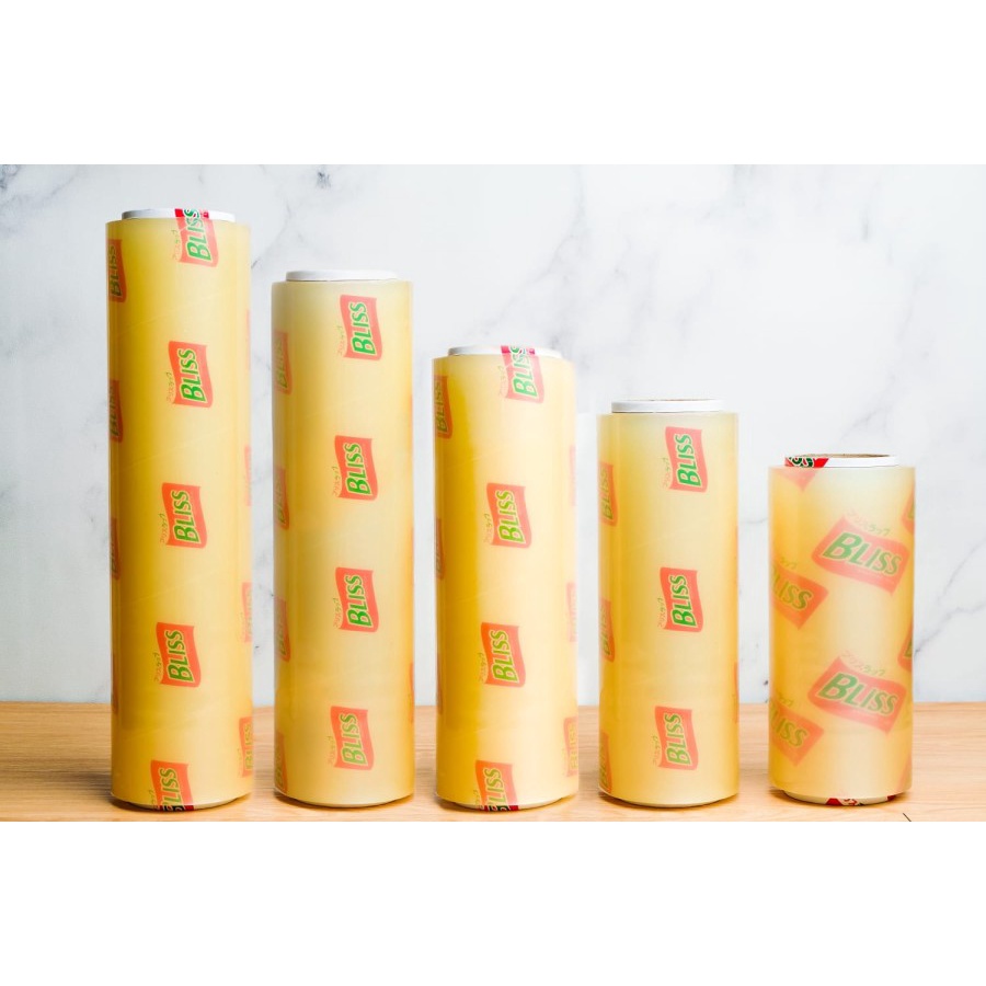 Plastik Wrapping Makanan BLISS - Plastik Cling Wrap - Pembungkus Makan 35CM X 500M