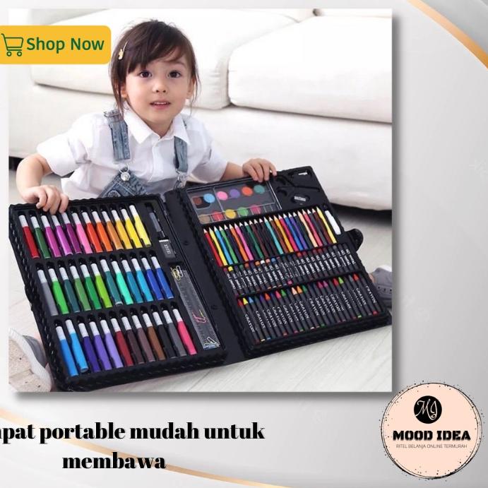 

✨Grosir✨ (MI) Crayon Set Mewarnai Melukis Pensil Menggambar 150 Pcs / Alat Tulis Anak !