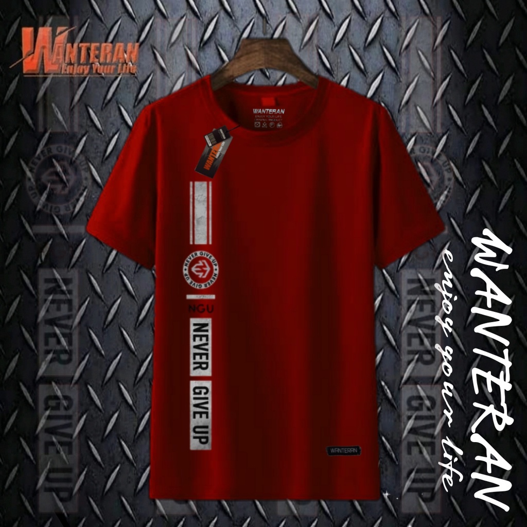 Kaos Distro Bandung Original Voltker Murah / Baju Pria Distro