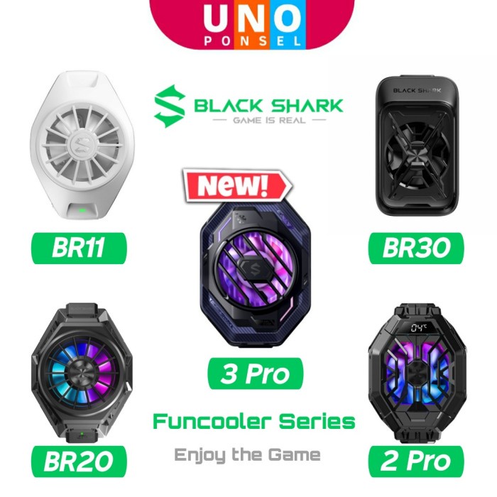 Docking Black Shark 3 Pro Funcooler Br20 - Blackshark Fun Cooler Cooling Fan