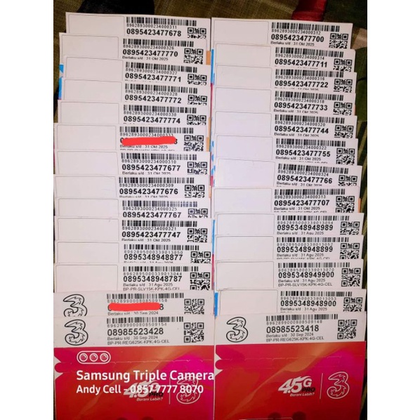 perdana tri Aon/kartu tri Aon/kartu tri murah/three Aon/kartu 3