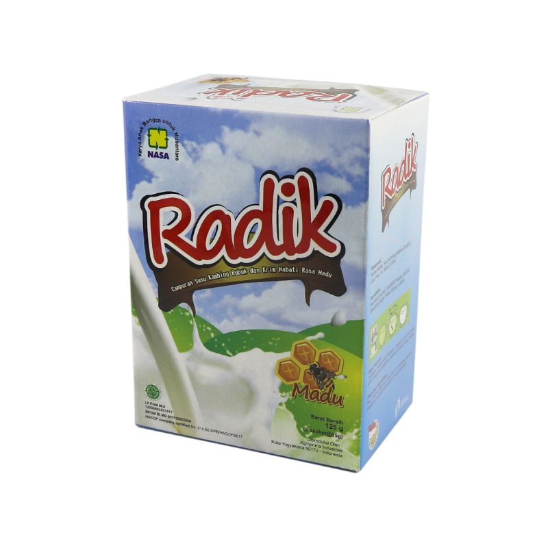 

Radik Goalt Milk Susu kambing etawa rasa Madu