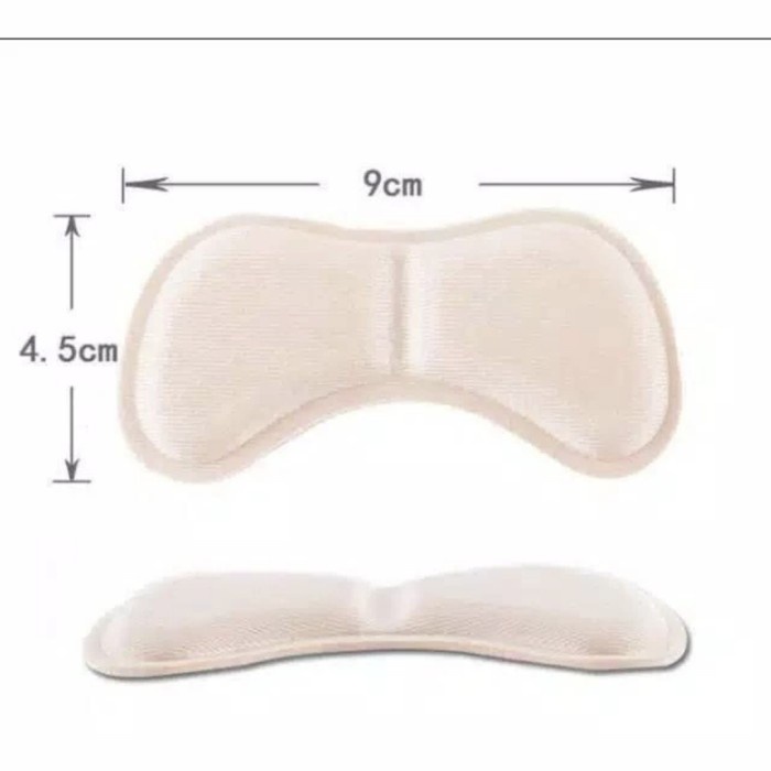 L16- SEPASANG Bantalan Insole Pelindung Tumit Lecet Pad Heel Stickers