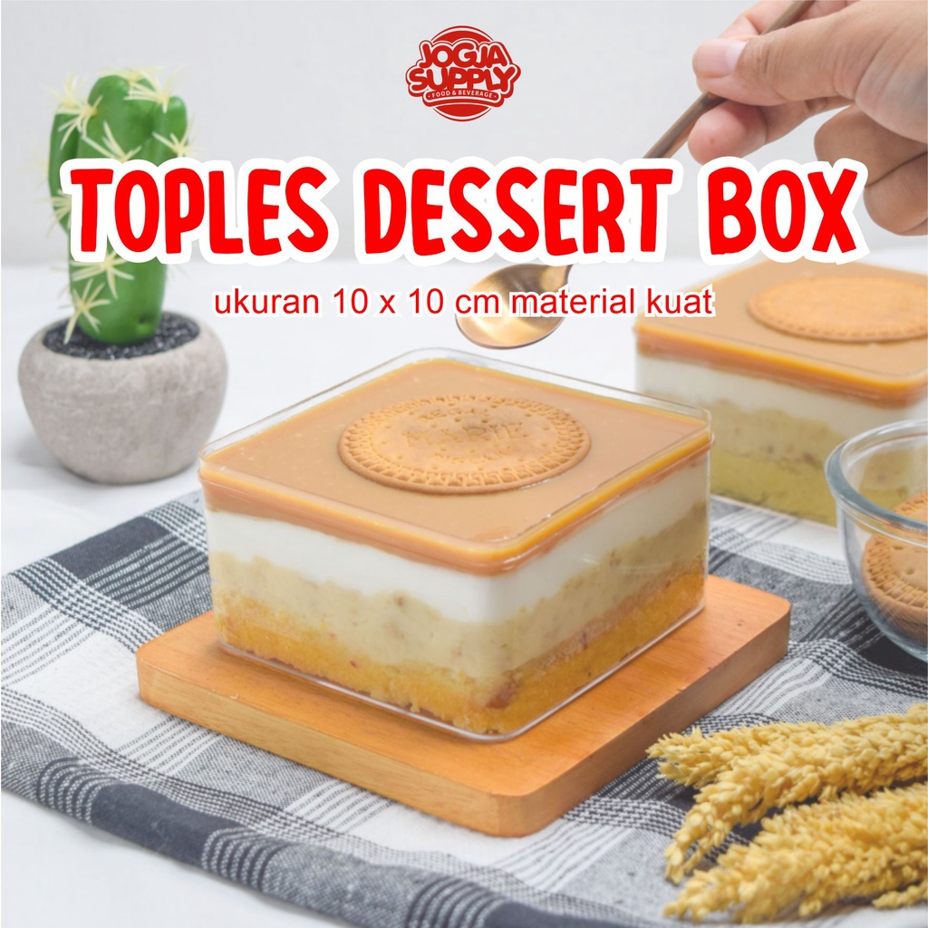 Toples Dessert Box Panen Raya & Nuai 500ml (10x10)